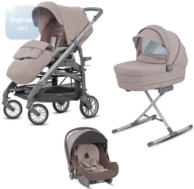 Inglesina Inglesina Trilogy AG37N6BMB Bermuda Pushchair Beige Beige :  Amazon.com.be: Baby Products