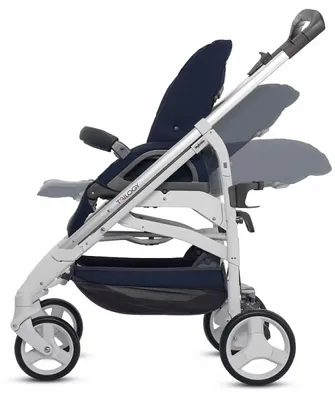 Коляска 2 в 1 Inglesina Trilogy System Duo на шасси Trilogy City White  (AA34K6IPB + AE38K3200) Imeral Blue купить в ОГО! | 296763 | цена |  характеристики