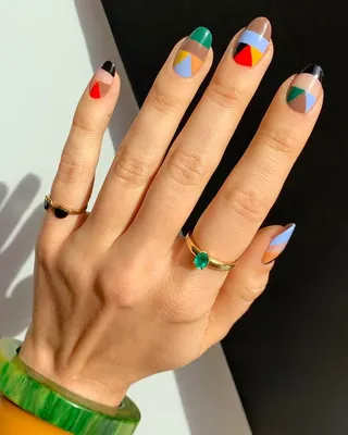 Marble is the most popular nail art design on Instagram