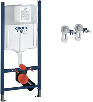 Кнопка для инсталляции Grohe Skate Cosmopolitan 38732 000, хром 38732000  купить в Твери l интернет-магазин «Чешская сантехника»