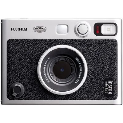 FUJIFILM INSTAX MINI EVO Hybrid Instant Camera (Black) 16812493