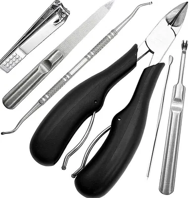 Купить Профессиональные инструменты для чистки ногтей, педикюра, пальцев  ног и ногтей | Joom