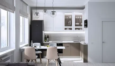 Кухня гостиная 12 кв м — дизайн фото, идеи для интерьера