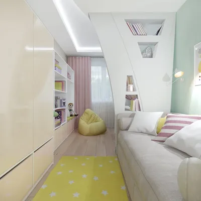 25 дизайнерских идей, как обустроить фантастическую детскую комнату в  стандартной \"хрущевке\" | Нескучный дизайн интерьера | Дзен