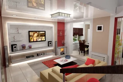 Дизайн квадратной гостиной: выбор стиля и мебели