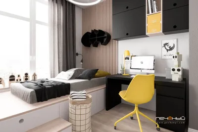 Дизайн интерьера квадратной спальни - фото подборка - Интернет-журнал  Inhomes