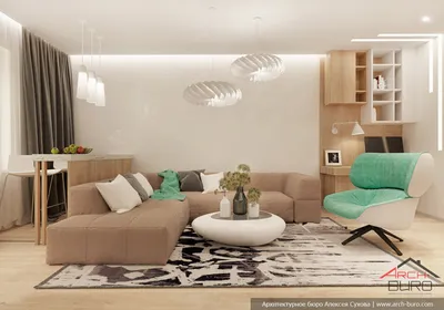 Дизайн интерьера квартиры студии: Идеи и приемы для оформления. | Aesthetic  landscape