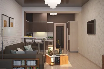 Заказать дизайн интерьера квартиры 25 кв м в Москве ✓ выполним дизайн  квартиры с площадью 25 кв м недорого