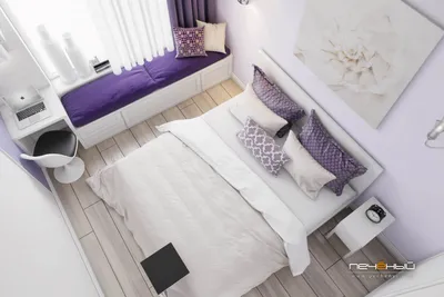 Какой дизайн маленькой спальни выбрать? Смотрите фото и решайте!
