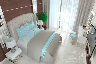 Интерьер маленькой спальни — DaVita-мебель