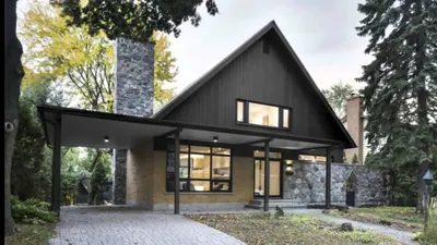 Дизайн интерьера загородного дома в стиле минимализм