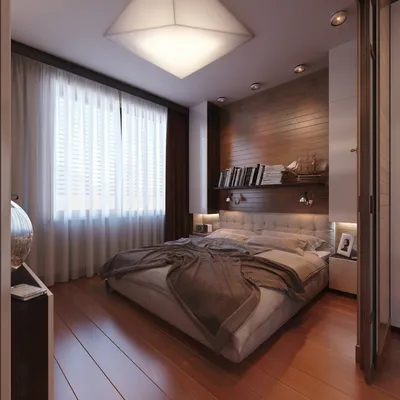 Дизайн интерьера спальни 12 кв.м: фото вариантов оформления, меблировки,  отделки, декора маленькой спальни