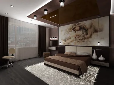 Дизайн маленькой спальни - LUXER Design