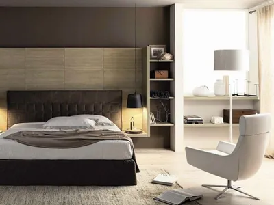 Интерьер спальни в современном стиле — 17+ фото идей контепорари