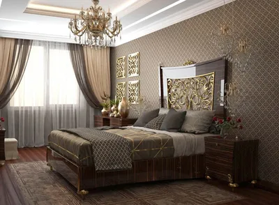 Дизайн спальни в современном стиле, фото интерьеров
