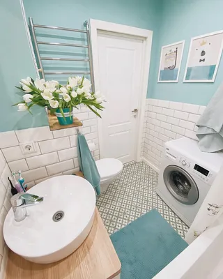 Дизайн ванная комната современный | Round mirror bathroom, Design, Bathroom  mirror