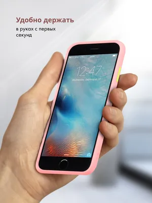 Задняя крышка аккумулятора для iPhone 6S (4.7) розовая - купить в Москве и  России за 800 р.