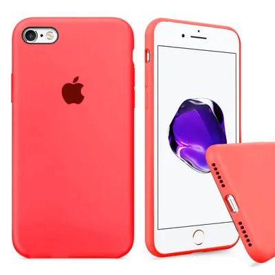 Чехол Apple iPhone 6/iPhone 6S, розовый, силиконовый, силиконовый Nillkin -  Tech1.com.ua