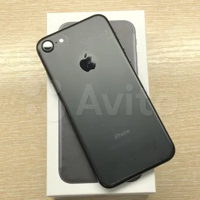 Apple iPhone 7 128Gb Black б/у идеал - купить в интернет-магазине