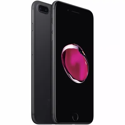 Тонкий чехол-накладка для iPhone 7/8 с вырезом под яблоко Черный