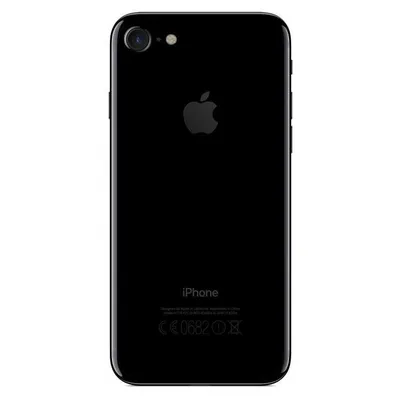 Купить Смартфон Apple iPhone 7 128 гб Jet Black «Черный оникс» Б/У в  Челябинске по низкой цене