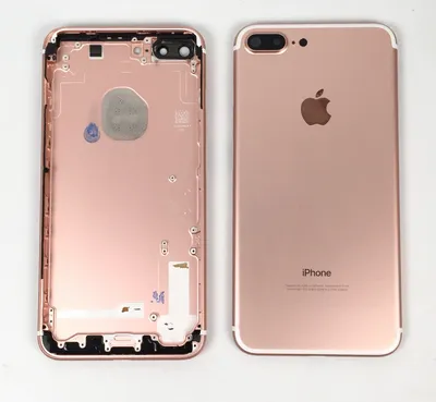 Задняя крышка для iPhone 7 Plus (розовое золото), ориг