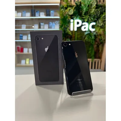 iPhone 8 64 Gb Space Gray (Серый космос) рст б/у купить в Белгороде в  магазине iPac31