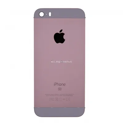 Купить запчасти для iPhone SE - корпус/задняя крышка, rose gold оптом и в  розницу