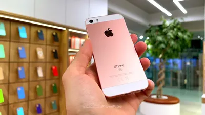 iPhone SE Rose Gold (Розовое золото) - YouTube