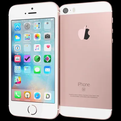 Apple iPhone SE Розовое золото 3D Модель $39 - .3ds .fbx .max .obj - Free3D