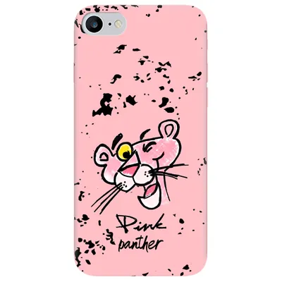 Чехол для Apple iPhone SE 2020 нежно-розовый матовый soft touch Pink  Panther】- Купить с Доставкой по Украине | Zorrov®️