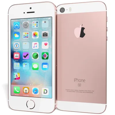 Apple iPhone SE Розовое золото 3D Модель $39 - .3ds .fbx .max .obj - Free3D