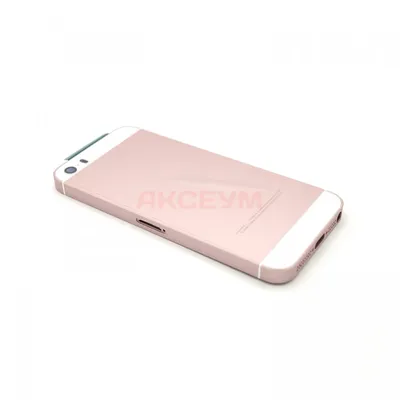 Корпус для iPhone SE (розовый) - купить в Екатеринбурге от 560 рублей