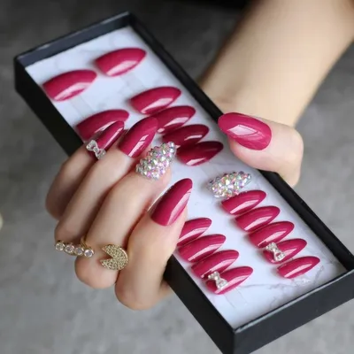 Детские накладные ногти «Миллион лайков», 24 шт купить в Чите Лаки для  ногтей в интернет-магазине Чита.дети (9348434)