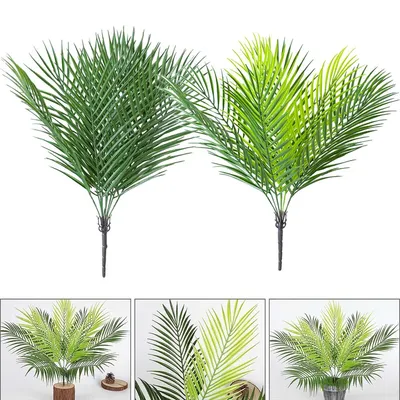 Купить Искусственные пальмы, тропические растения, ветки, искусственный  декор, цветы | Joom