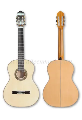 Аутентичная испанская гитара из цельного дерева, классическая гитара  фламенко — музыка Aileen
