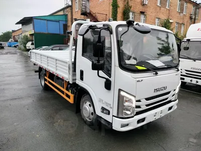 Isuzu ELF 3.5 бортовой– купить коммерческий грузовик в Москве по доступным  ценам