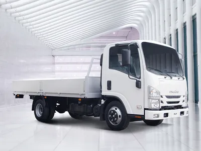 Универсальный среднетоннажный грузовик Isuzu Elf с полной массой 9,5 тонны