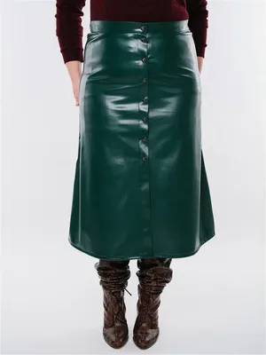 Какие кожаные юбки будут в тренде осенью 2023: 20+ стильных образов |  Fashion Club | Дзен