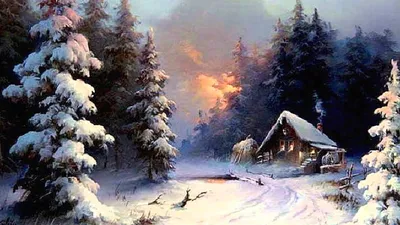 Поделка Избушка в зимнем лесу №155289 - «Зимняя сказка» (06.12.2023 - 18:09)