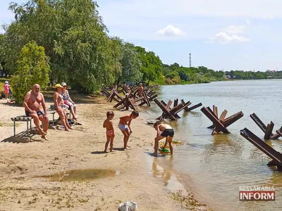 Пляж города Izmail в Украине Редакционное Изображение - изображение  насчитывающей парк, европа: 188244245