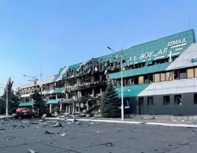 В Измаиле разрушены морской вокзал и здание пароходства – DW – 02.08.2023