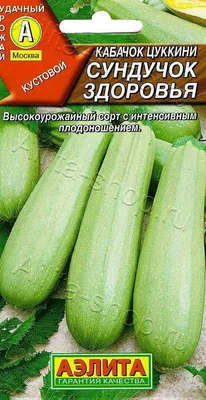 Семена Кабачок \"Кустовой\", Уральский дачник купить по цене 59 ₽ в  интернет-магазине KazanExpress