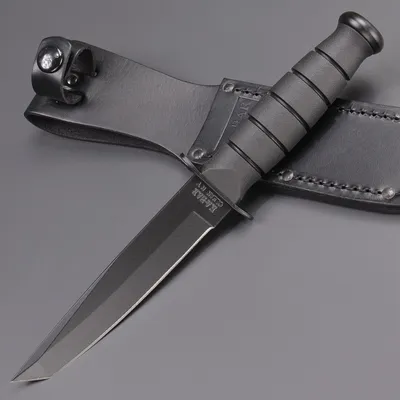 Тактический нож KA-BAR 1254 - Short Tanto Black | REIBERT.info