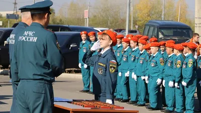 Гатчинская Служба Новостей — В Гатчине учащиеся кадетских классов МЧС дали  присягу