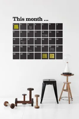 Woozzee Календарь на 2024 на стену Декор для интерьера дома и кухни