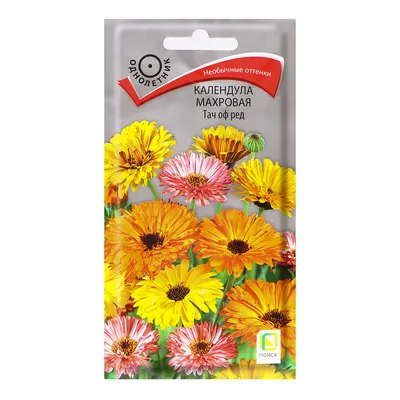 Календулы Цветущий сад ЦСПС Календула МАХРОВАЯ - купить по выгодным ценам в  интернет-магазине OZON (525614322)