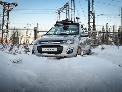 Тюнинг обвес \"Я робот\" для Лады Калина-2 универсал или ВАЗ 2194 купить с  доставкой | Тюнинг-Дизайн