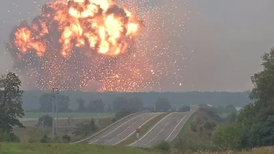 ВС Украины: из-за пожара пострадала примерно треть военных складов под  Калиновкой - ANNA NEWS