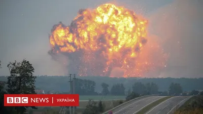 Взрывы в Калиновке: видео как горят склады под Винницей